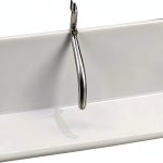 AmeriCan Goods White Acrylic Dental Plier Rack Organizer 5x9x5.5in-0