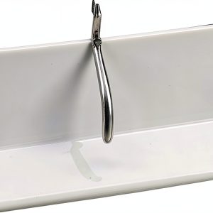 AmeriCan Goods White Acrylic Dental Plier Rack Organizer 5x9x5.5in-0