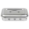 Pinvi Stainless Steel Dental Instrument Organizer Box Compact Silver-3