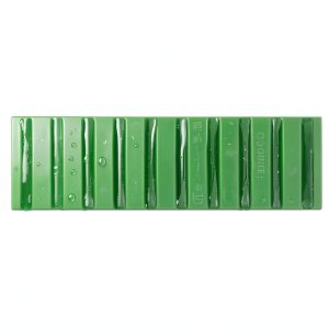 Zirc Dental 20Z464P Instrument Mat 4-Place Neon Green 6.75" X 2" X 3/8"-0