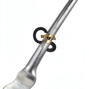 G.S GROOVED Director & Tongue TIE - Plain Point 4.5" Stainless Steel-0