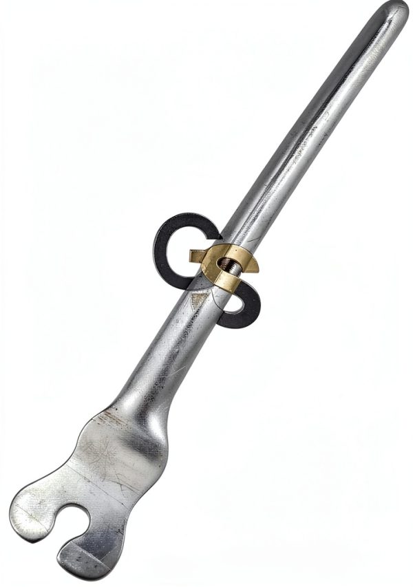 G.S GROOVED Director & Tongue TIE - Plain Point 4.5" Stainless Steel-0